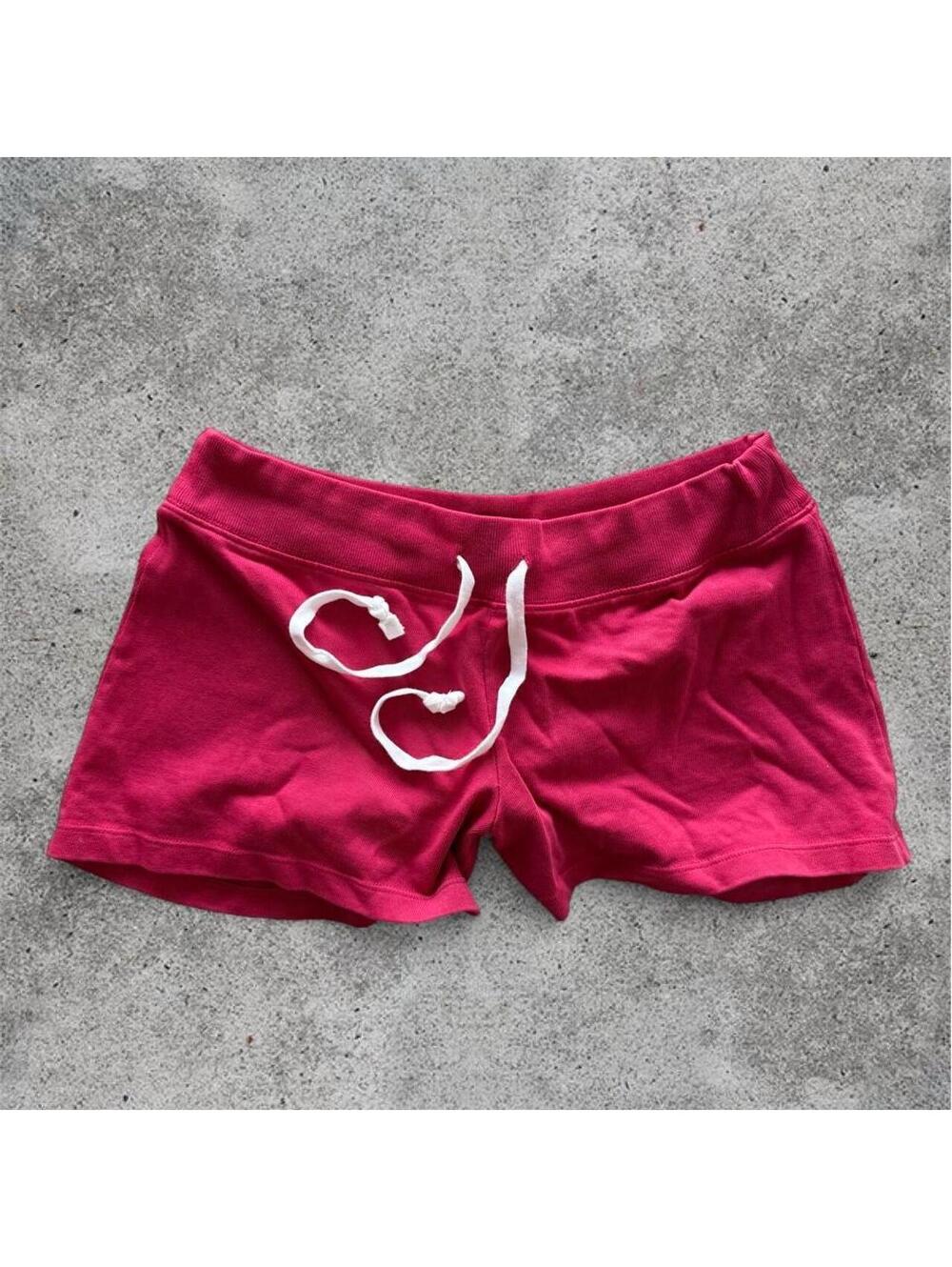 Brandy Melville red Rainey sweatshorts